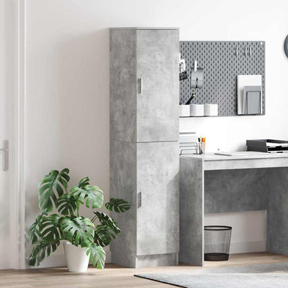 Credenza Grigio cemento 35 x 39 x 168 cm