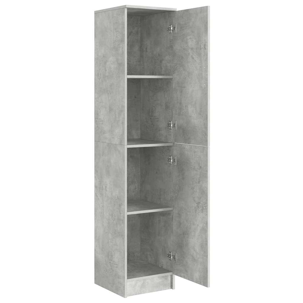 Credenza Grigio cemento 35 x 39 x 168 cm