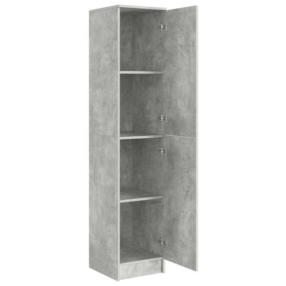Credenza Grigio cemento 35 x 39 x 168 cm