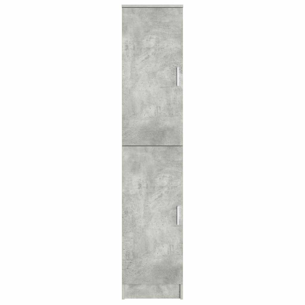 Credenza Grigio cemento 35 x 39 x 168 cm