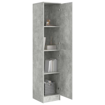 Credenza Grigio cemento 35 x 39 x 168 cm