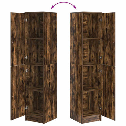 Credenza Rovere fumé 35 x 39 x 168 cm