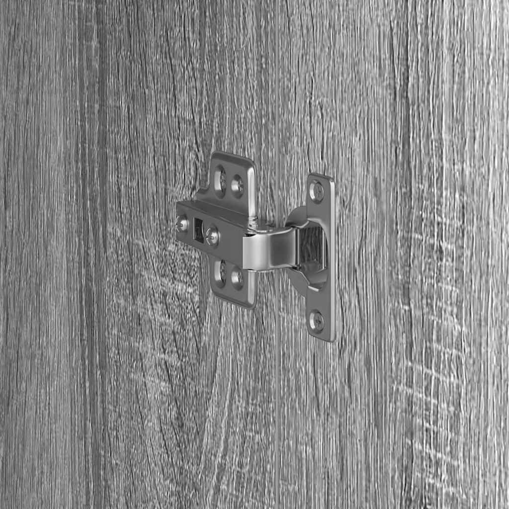 Credenza Grigio Sonoma 35 x 39 x 168 cm