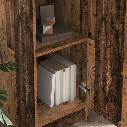 Credenza Legno vecchio 35 x 39 x 168 cm