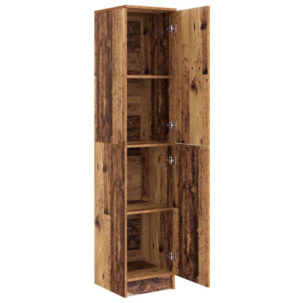 Credenza Legno vecchio 35 x 39 x 168 cm