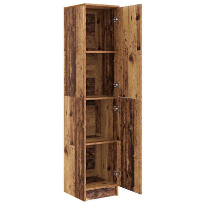 Credenza Legno vecchio 35 x 39 x 168 cm