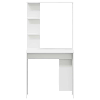 Scrivania Bianco 78,5 x 37 x 154,5 cm Legno multistrato | homemem39