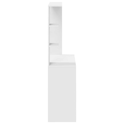Scrivania Bianco 78,5 x 37 x 154,5 cm Legno multistrato | homemem39