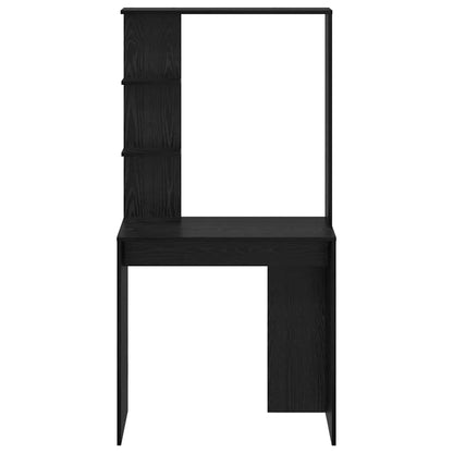 Scrivania Rovere Nero 78,5 x 37 x 154,5 cm Legno multistrato