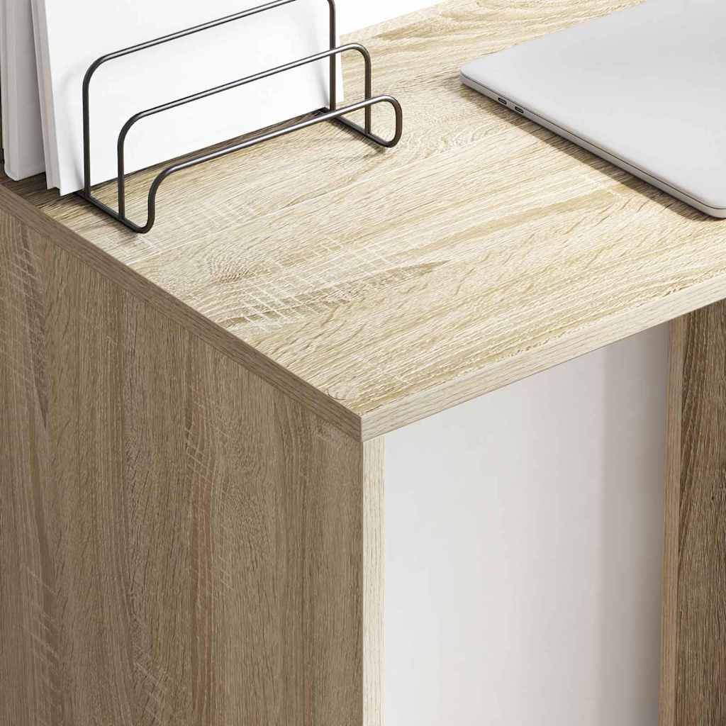 Scrivania Rovere Sonoma 78,5 x 37 x 154,5 cm Legno multistrato | homemem39