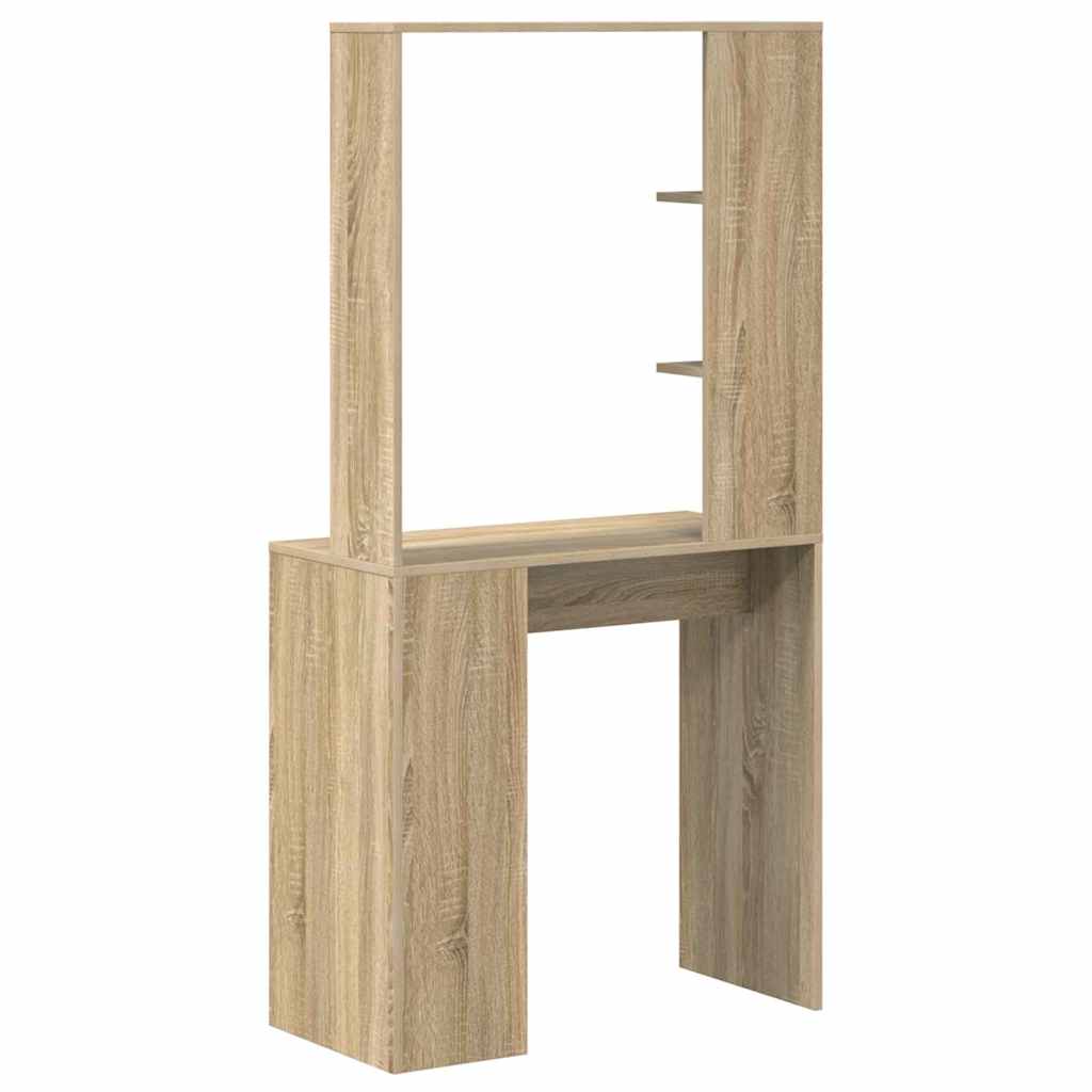 Scrivania Rovere Sonoma 78,5 x 37 x 154,5 cm Legno multistrato | homemem39