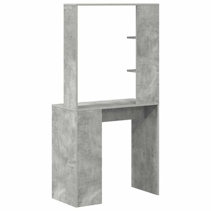 Scrivania Grigio cemento 78,5 x 37 x 154,5 cm Legno multistrato | homemem39