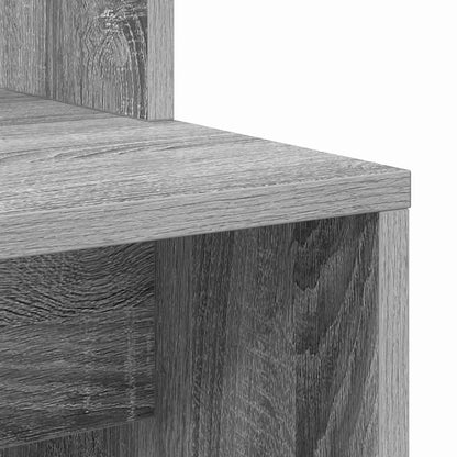Scrivania Grigio Sonoma 78,5 x 37 x 154,5 cm Legno multistrato