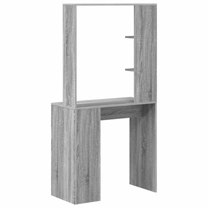 Scrivania Grigio Sonoma 78,5 x 37 x 154,5 cm Legno multistrato