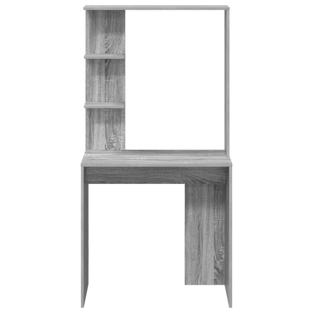 Scrivania Grigio Sonoma 78,5 x 37 x 154,5 cm Legno multistrato
