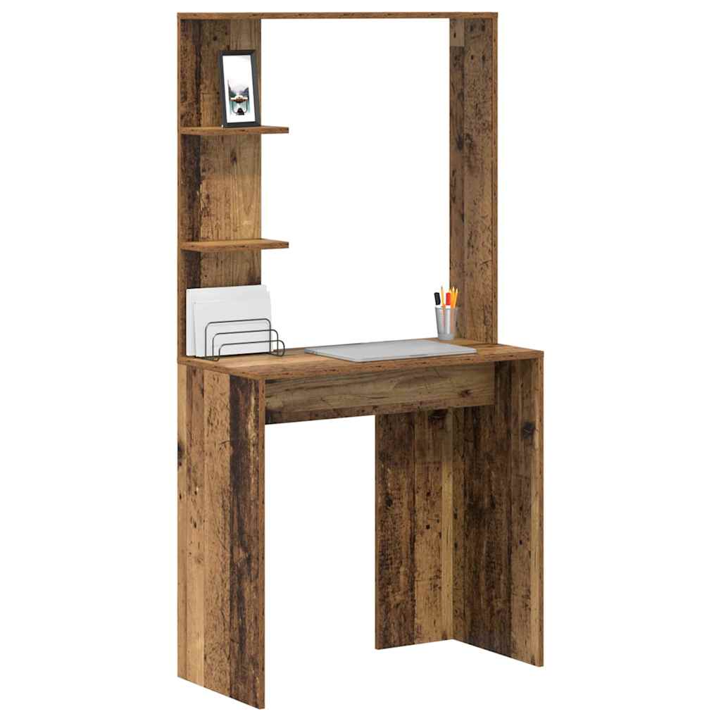 Scrivania Legno vecchio 78,5 x 37 x 154,5 cm Legno multistrato | homemem39