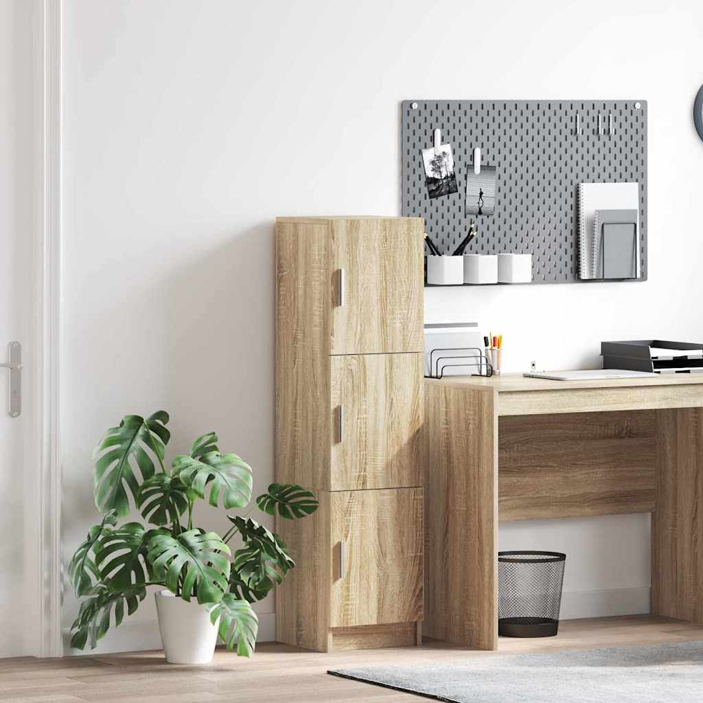 Credenza Rovere Sonoma 31.5 x 32 x 122.5 cm