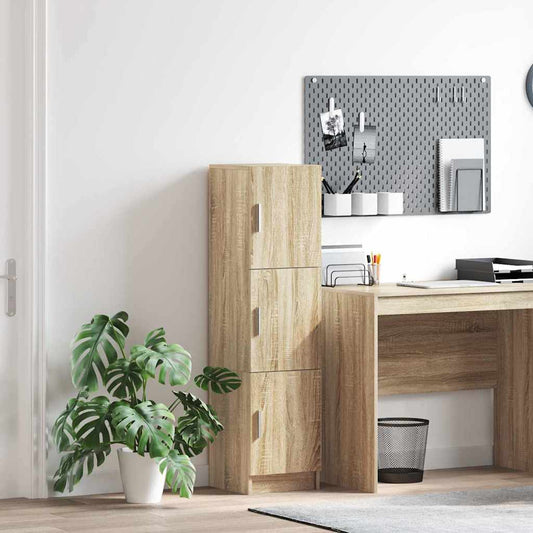 Credenza Rovere Sonoma 31.5 x 32 x 122.5 cm