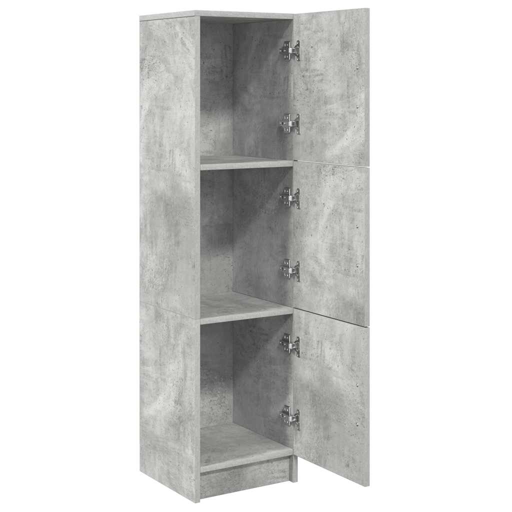 Credenza Grigio cemento 31.5 x 32 x 122.5 cm