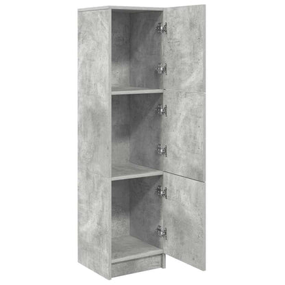 Credenza Grigio cemento 31.5 x 32 x 122.5 cm