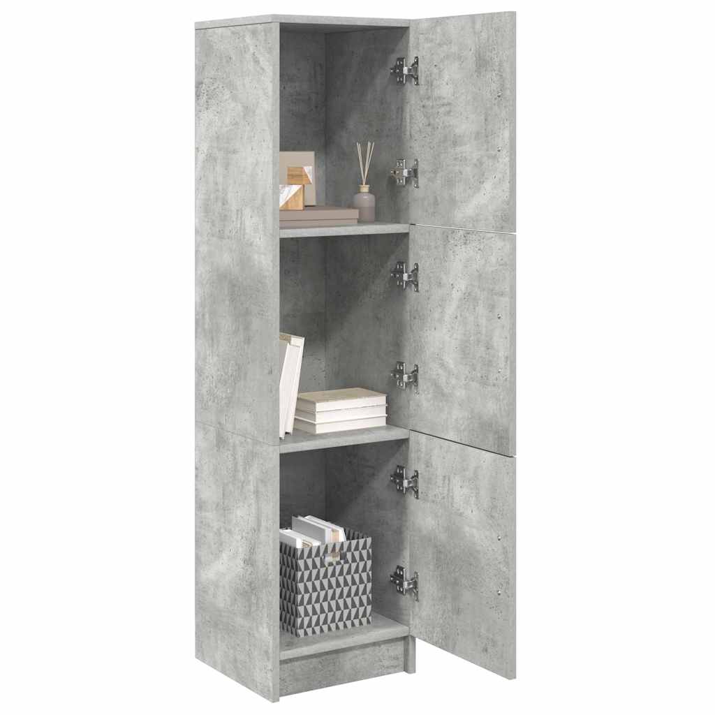 Credenza Grigio cemento 31.5 x 32 x 122.5 cm