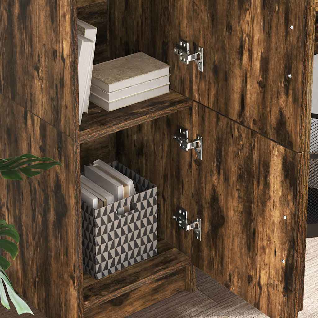 Credenza Rovere fumé 31.5 x 32 x 122.5 cm