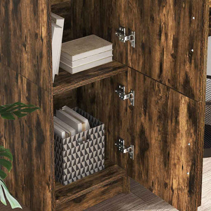 Credenza Rovere fumé 31.5 x 32 x 122.5 cm