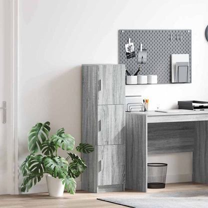 Credenza Grigio Sonoma 31.5 x 32 x 122.5 cm