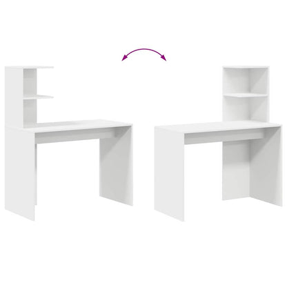 Scrivania Bianco 102 x 50 x 124 cm Legno multistrato