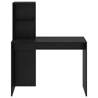 Scrivania Rovere Nero 102 x 50 x 124 cm Legno multistrato | homemem39