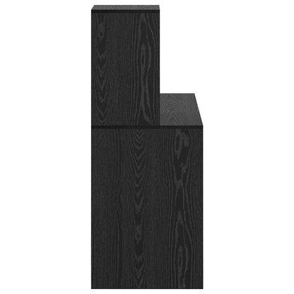 Scrivania Rovere Nero 102 x 50 x 124 cm Legno multistrato