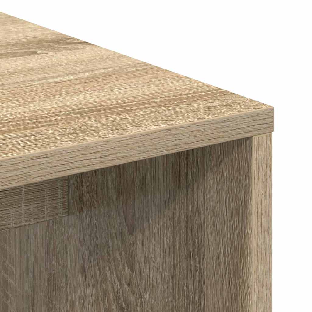 Scrivania rovere sonoma 102 x 50 x 124 cm Legno multistrato | homemem39