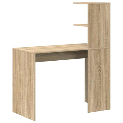 Scrivania rovere sonoma 102 x 50 x 124 cm Legno multistrato | homemem39
