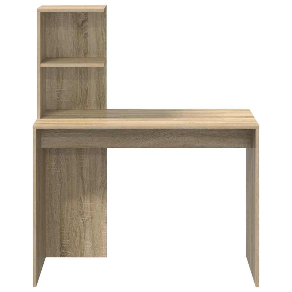 Scrivania rovere sonoma 102 x 50 x 124 cm Legno multistrato | homemem39