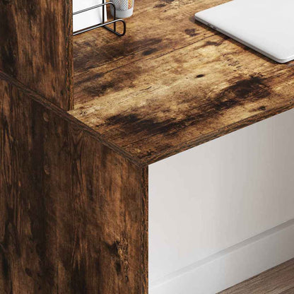 Scrivania Rovere fumé 102 x 50 x 124 cm Legno multistrato | homemem39
