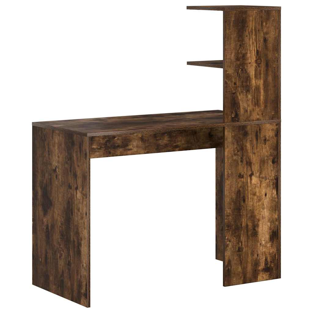 Scrivania Rovere fumé 102 x 50 x 124 cm Legno multistrato | homemem39