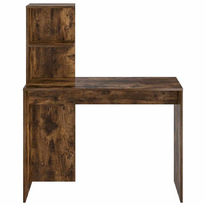 Scrivania Rovere fumé 102 x 50 x 124 cm Legno multistrato | homemem39