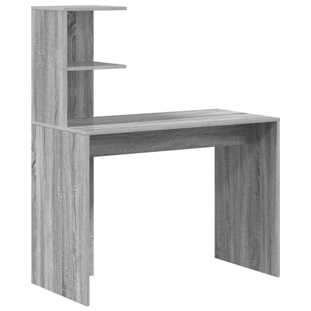Scrivania Grigio Sonoma 102 x 50 x 124 cm Legno multistrato | homemem39