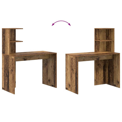 Scrivania Legno vecchio 102 x 50 x 124 cm Legno multistrato | homemem39