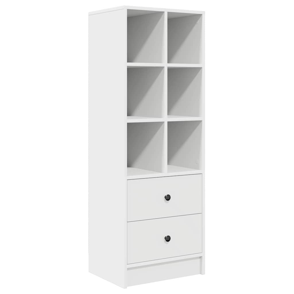 Credenza con cassetto Bianco 45,5 x 34 x 127 cm