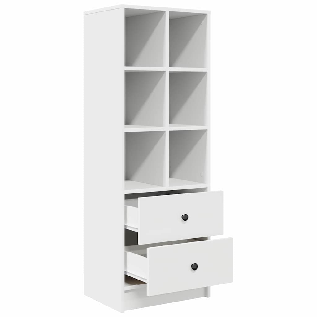 Credenza con cassetto Bianco 45,5 x 34 x 127 cm