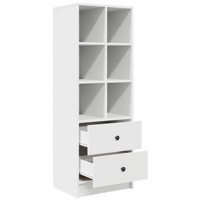 Credenza con cassetto Bianco 45,5 x 34 x 127 cm