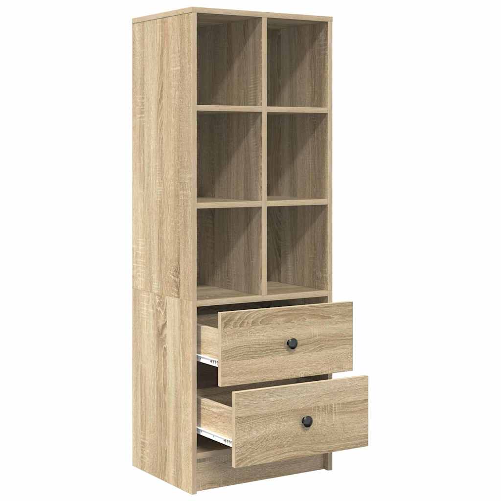 Credenza con cassetto Rovere Sonoma 45,5 x 34 x 127 cm