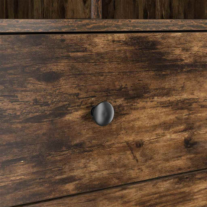 Credenza con cassetto Rovere fumé 45,5 x 34 x 127 cm