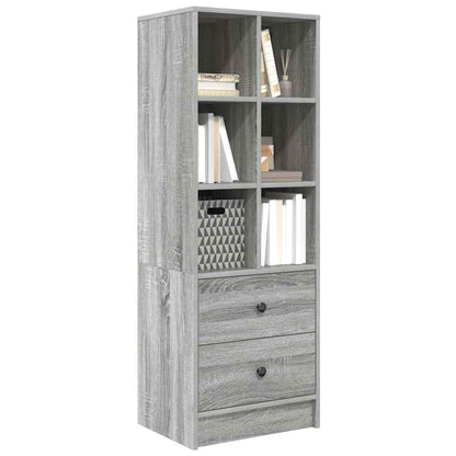 Credenza con cassetto Grigio Sonoma 45,5 x 34 x 127 cm