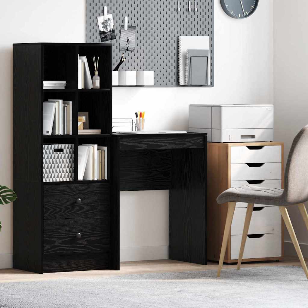 Scrivania Rovere Nero 60 x 40 x 76 cm | homemem39