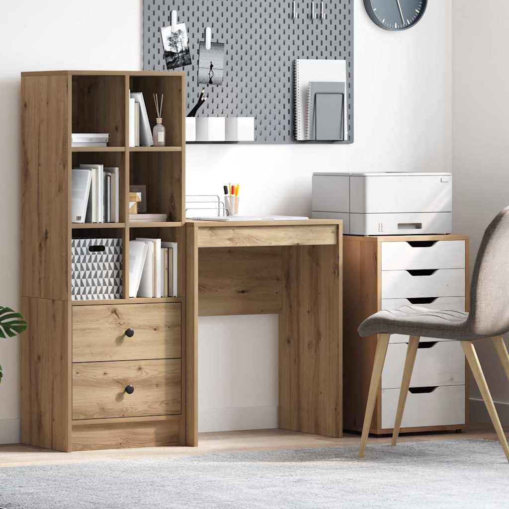 Scrivania Rovere artigianale 60 x 40 x 76 cm | homemem39