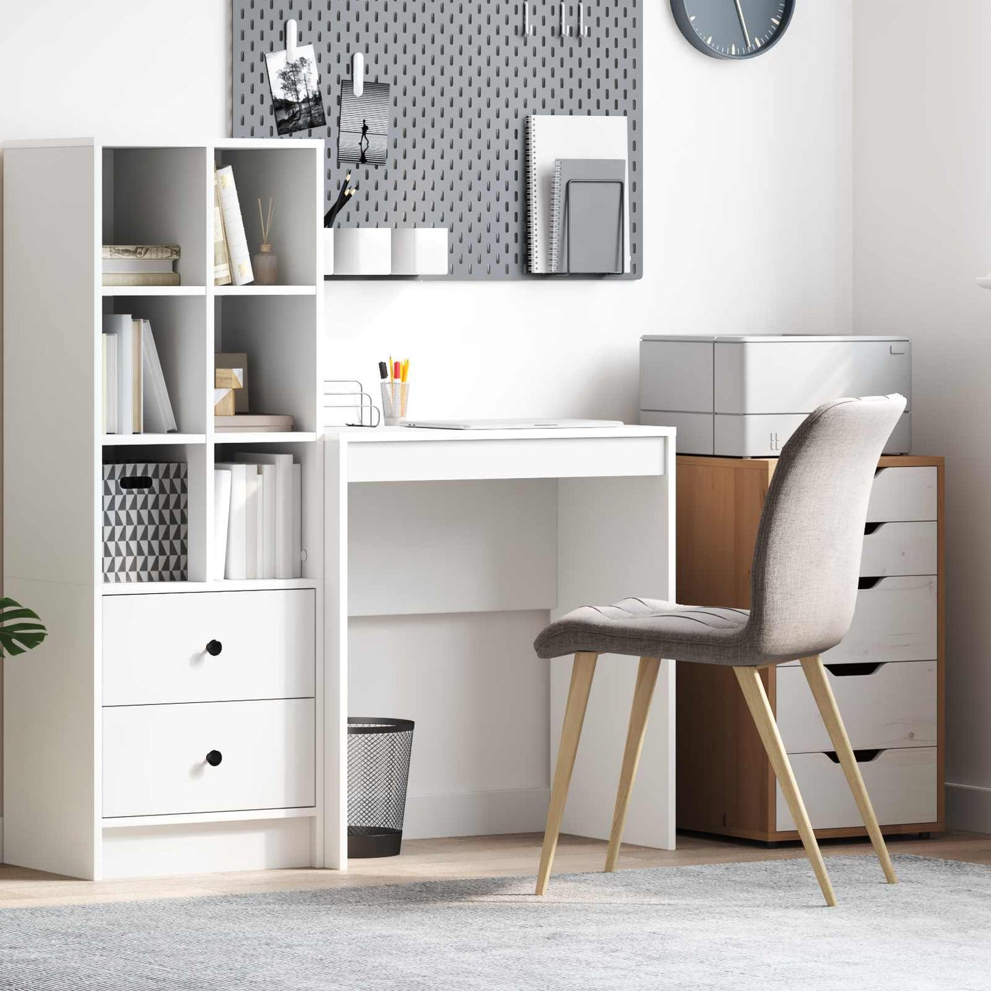 Scrivania Bianco 70 x 40 x 76 cm | homemem39