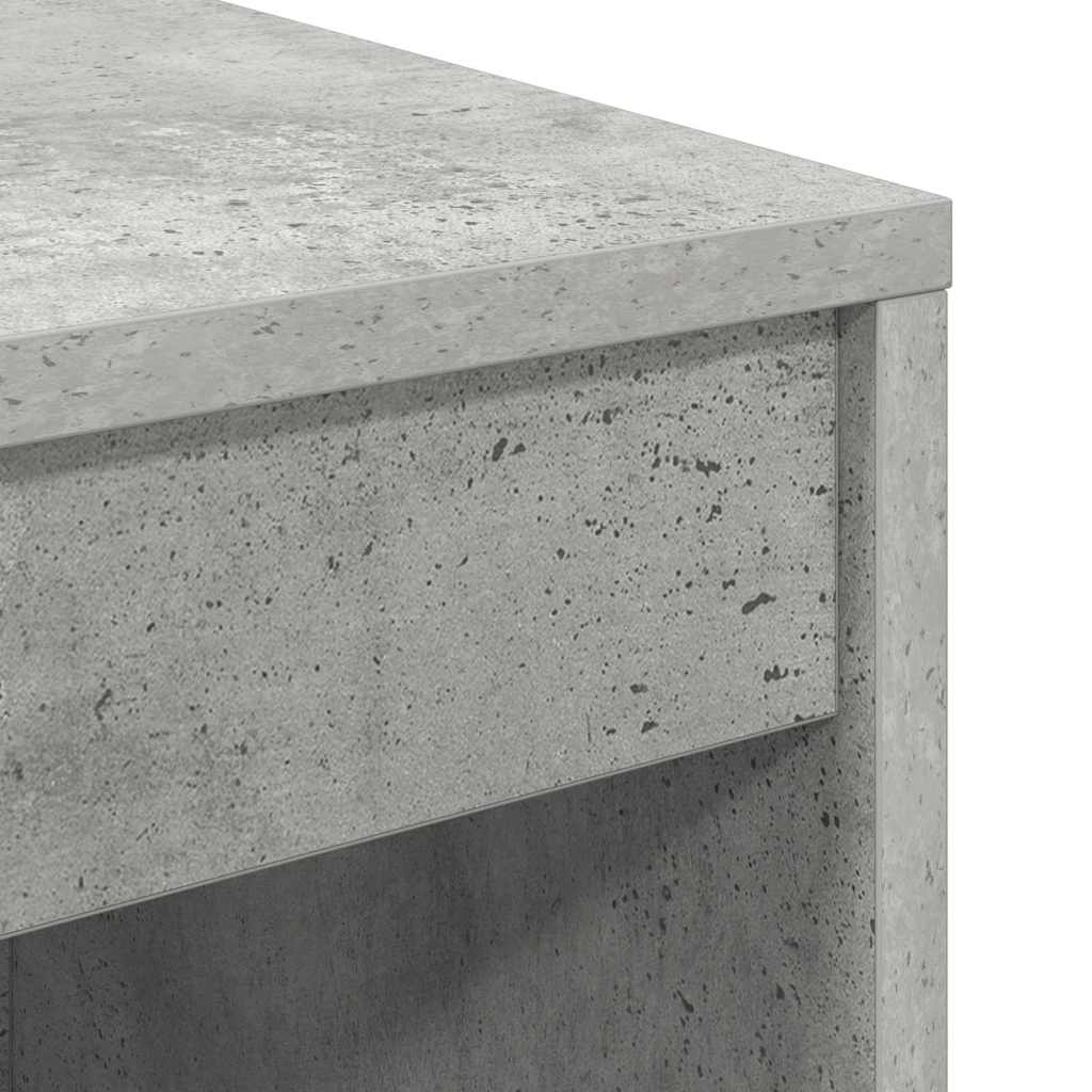 Scrivania Grigio cemento 70 x 40 x 76 cm | homemem39