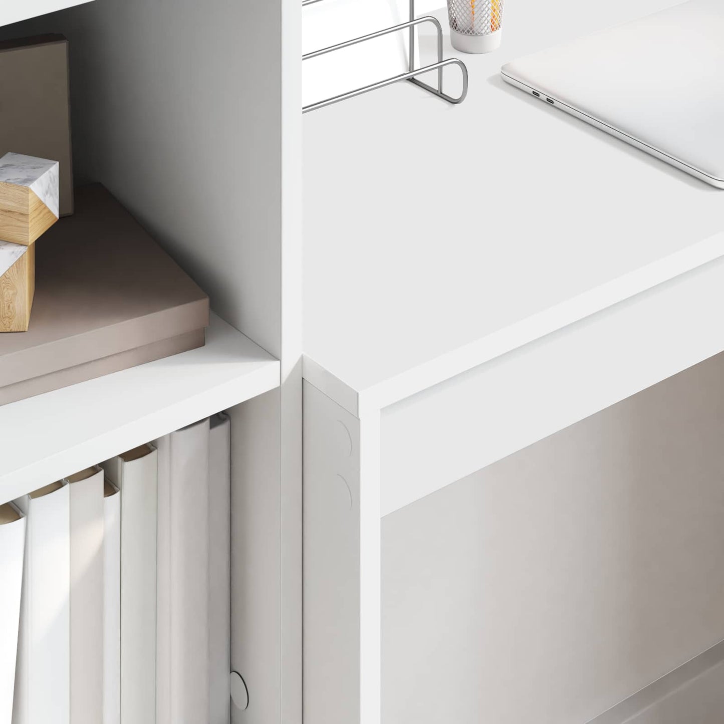 Scrivania Bianco 80 x 40 x 76 cm | homemem39